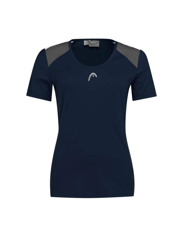 Head Club 22 Tech 814431 Bk T-Shirt Femme |HEAD |Vêtements de padel HEAD