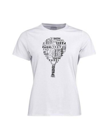 Camiseta feminina Head Padel Typo 814522 Db |HEAD |Roupa de padel HEAD