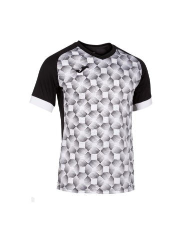 Joma T-shirt M/C Supernova 3 Rose Blk 102263.031 |JOMA |Vêtements de padel JOMA