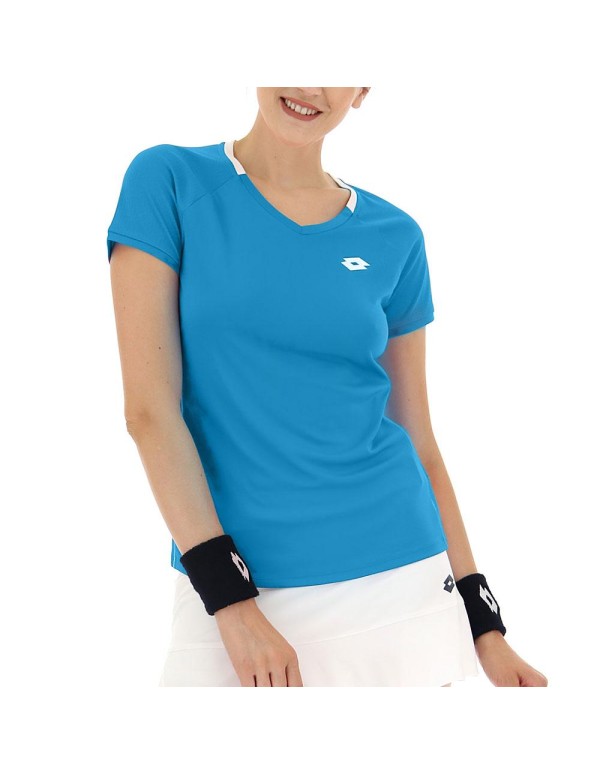 Maglietta da donna Lotto Squadra W Ii Tee 215434 0f1 |LOTTO |Magliette da paddle