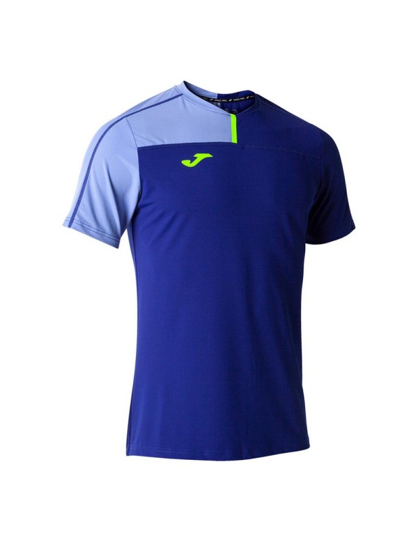 Camiseta Manga Curta Smash Rosa Verde F 102627.030 |JOMA |Joma padel roupas