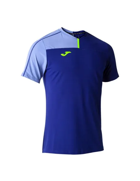 Camiseta Manga Corta Smash Rosa Verde F 102627.030 |JOMA |Ropa pádel JOMA