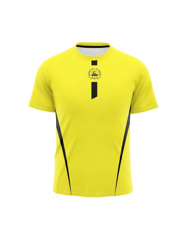 Camisa Técnica Team Vibor-A Preto/Amarelo 40183.A07