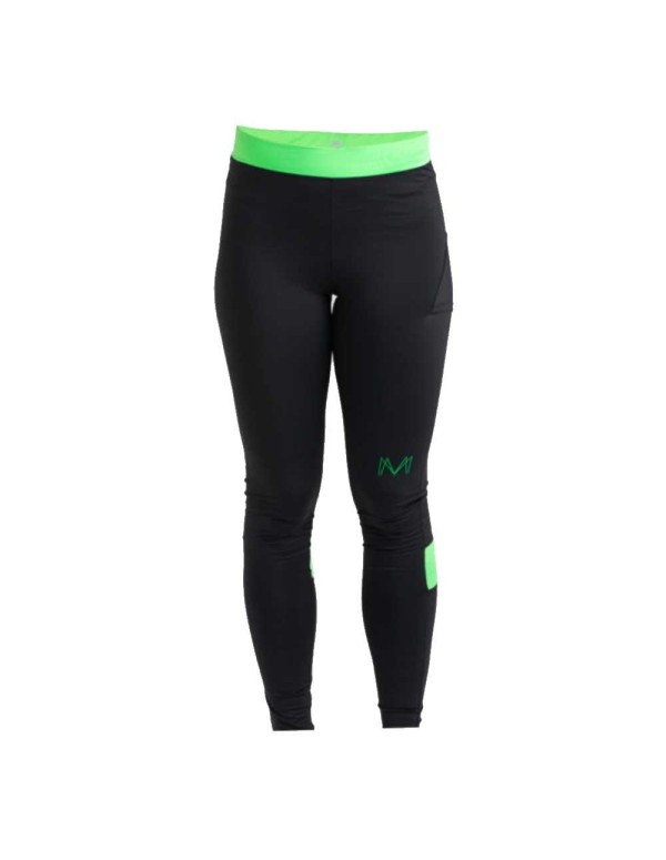 Pantalon Black Crown Marta Marrero Noir/Lime