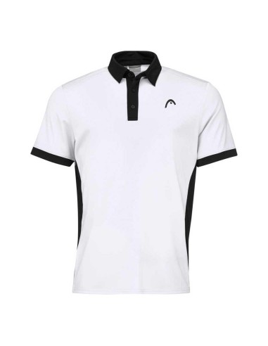 Fatia Head polo 811402 Bkwh |HEAD |Roupa de padel HEAD