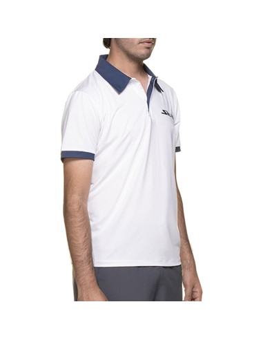 Polo Siux Diablo Pomen Bianca |SIUX |Abbigliamento da padel SIUX