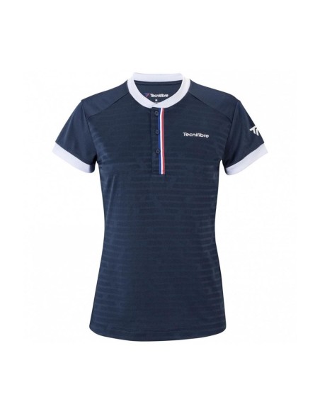 Tecnifibre F3 Polo 22laf3po Azul Marinho Mulher |TECNIFIBRE |Roupa padel TECNIFIBRE