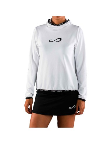 Felpa Endless Breath Ii 40087 Bianca da donna |ENDLESS |Abbigliamento da padel ENDLESS