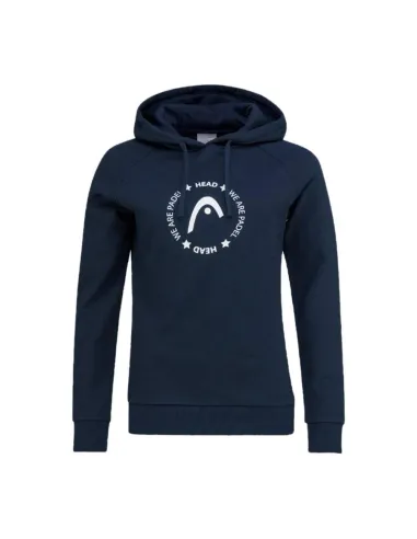 Head Padel Sweatshirt W 814661 Bk Mulher |HEAD |Roupa de padel HEAD