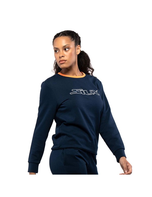 Siux Women's Drax Navy Blue Sweatshirt