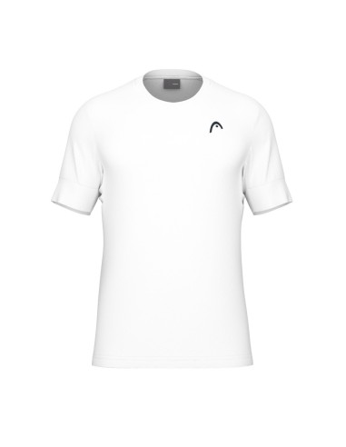 Head Play Tech T-Shirt Uni Men 811724 Wh |HEAD |HEAD padel clothing