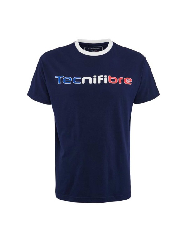 Camiseta Tecnifibre Cotton Tee 22teetri Azul Marinho