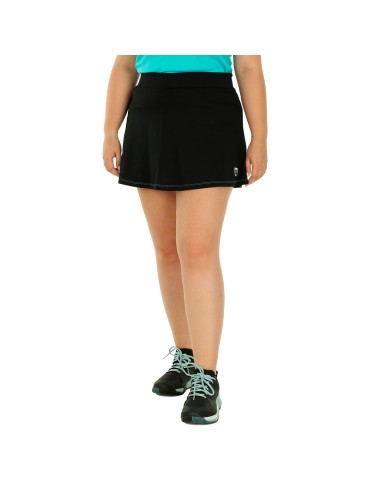 Mystica SS24 Black Women's Skirt |MYSTICA |MYSTICA padel clothing