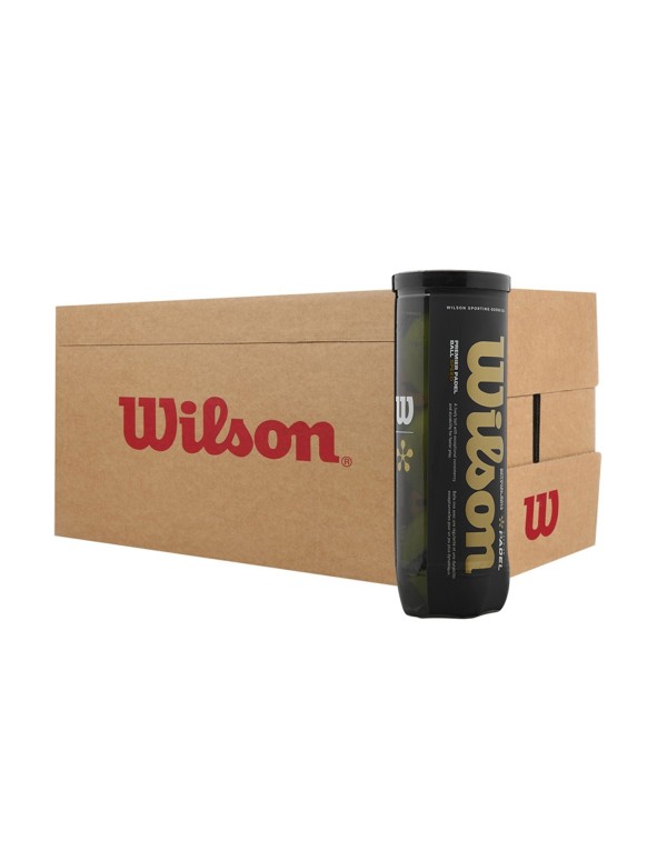 CAJON 24 BOTES BOLAS WILSON PREMIER PADEL SPEED WR8908501001 |WILSON |Paddle accessories