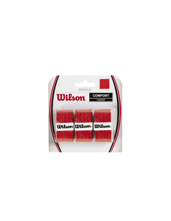 OVERGRIPS WILSON PROFILE WRZ4025RD |WILSON |Accessori per padel