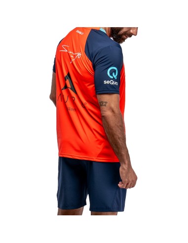 Camiseta Siux Diablo Sanyo FW24 |SIUX |Roupa de padel