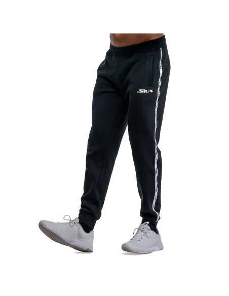 PANTALON SIUX LEVEL HOMBRE NEGRO |SIUX |Roupa de padel