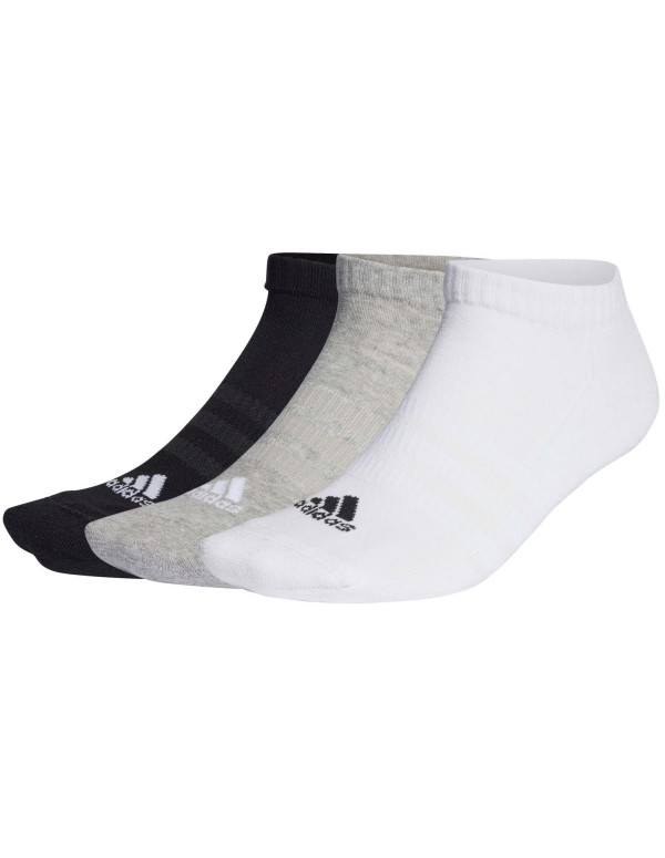 PACK 3 ADIDAS C SPW LOW 3P MEIAS IC1333 |Adidas BM SportTech |Roupa de padel