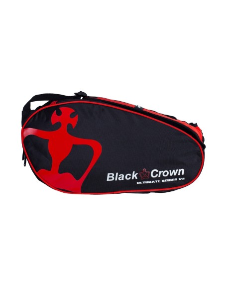 BOLSA PADEL BLACK CROWN ULTIMATE SERIES V2 PRETA VERMELHA A001837.A23.1 |BLACK CROWN |Acessórios de remo