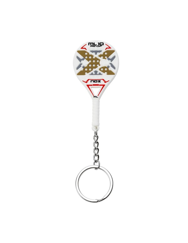 Nox White Shovel Keychain