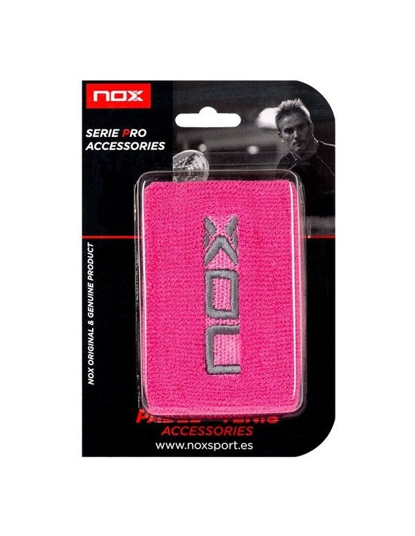 Muñequera Nox Blister Rosa 2 Ud