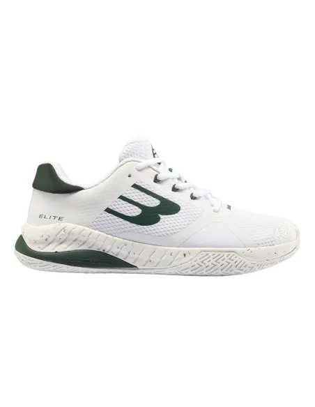 Sapatos femininos Bullpadel Elite 24i Ck65012014 branco/verde |BULLPADEL |Sapatilhas de padel