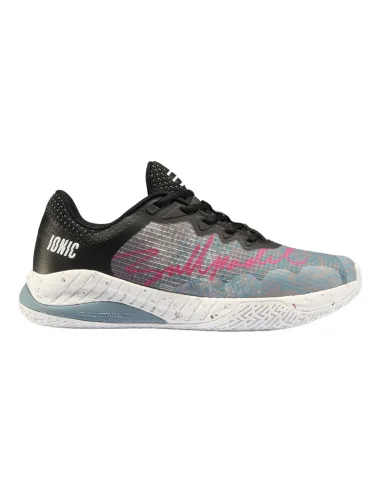 Sapatos femininos Bullpadel Ionic W 24i Ck67005002 preto/cinza claro |BULLPADEL |Sapatilhas de padel