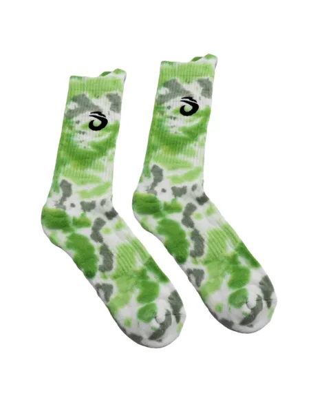 Calcetines Lok Tyedye Verde |LOK |Ropa de pádel