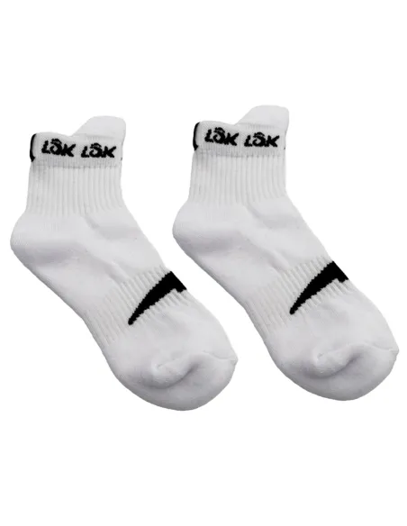 Calcetines Lok Accent Cortos Blanco |LOK |Ropa de pádel