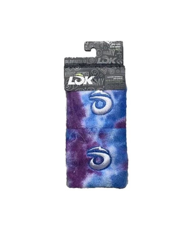 Muñequera Lok Tyedye Azul S