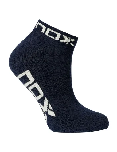 CALCETINES TOBILLEROS NOX AZUL LOGO BLANCO MUJER CAMBBAZBL |NOX |Abbigliamento da padel