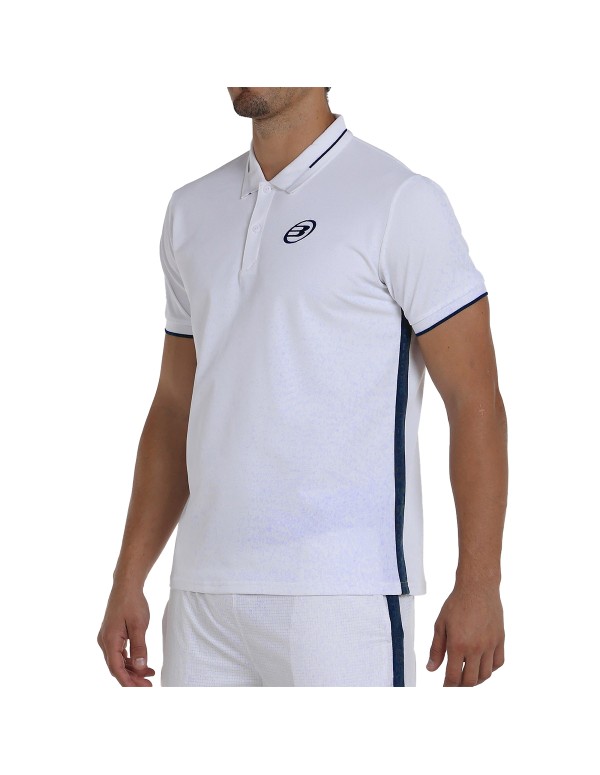 BULLPADEL LEIRO 25V 012 WHITE POLO SHIRT