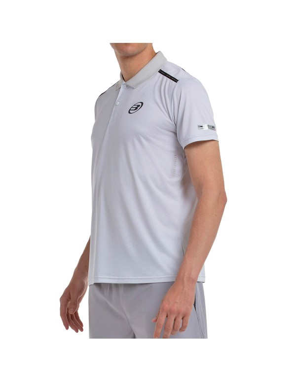 CAMISA POLO BULLPADEL MIRAC 090 CINZA PÉROLA