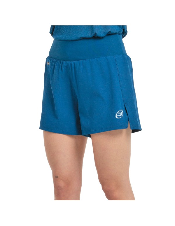 BULLPADEL WOMEN'S POLYESTER SHORTS DICTIO 031 INK BLUE