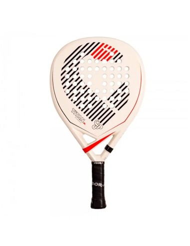 PALA VIBOR-A TITAN JUNIOR CLASSIC WHITE A003680 |VIBOR-A |Raquetes de padel