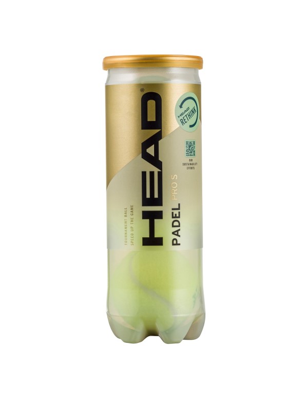 Bote De Pelotas Head Padel Pro S