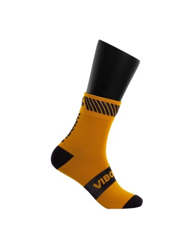 CALCETINES VIBOR-A KAIT MEDIA CAﾑA ORO/NEGRO 40180.OR |VIBOR-A |Abbigliamento da padel