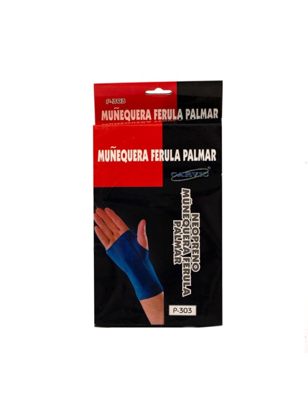 Muñequera Palmar Neopreno Carvic Izquierda