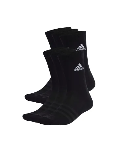 PACK 3 PAIRES DE CHAUSSETTES ADIDAS CUSHION SPORTWEAR CREW IC1316 |...