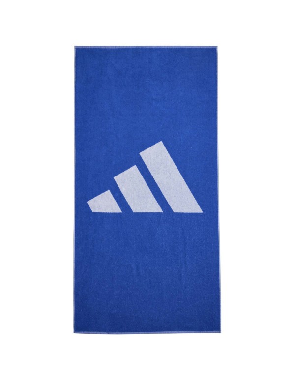 Toalla Grande Adidas 3 Barra Azul