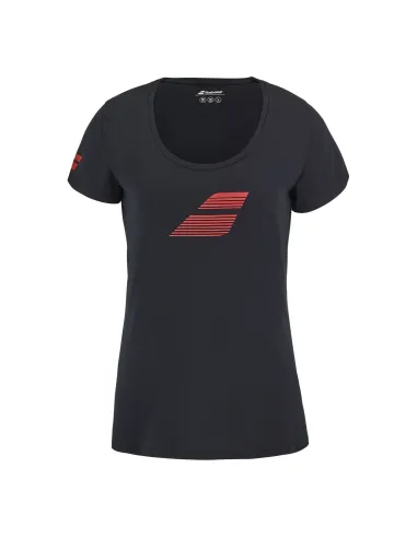 CAMISETA BABOLAT EXERCISE FLAG TEE 4WS25442 2000 MUJER |BABOLAT |Abbigliamento da padel