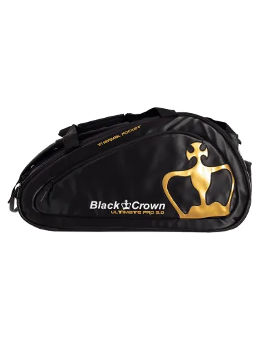 BLACK CROWN ULTIMATE PRO 2.0 PADEL BAG BLACK/GOLD A000396.NE.1 |BLACK CROWN |Paddle accessories