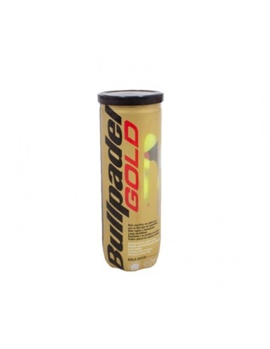 Bullpadel Gold Ball Canister |BULLPADEL |Padel balls